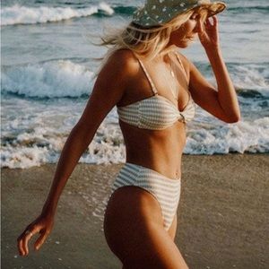 NWOT Billabong high waisted bikini bottom XS